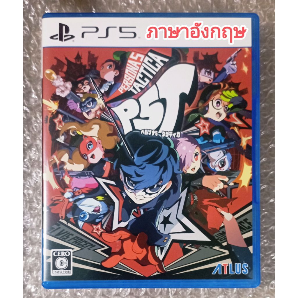 PERSONA 5 TACTICA P5T ภาษาอังกฤษ ญี่ปุ่น English Japan PS5 STRATEGY RPG PERSONA5 TACTICAL PST P5 T T
