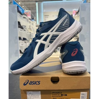 ASICS UPCOURT 6 (แนะนำ +0.5 CM จากรองเท้าผ้าใบค่ะ) รองเท้าแบดมินตัน วอลเลย์บอล [ฺBADMINTON & VOLLEYBALL MEN]