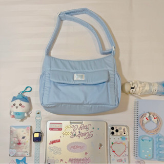 CarryMe🥣Cross Bodyพร้อมส่งกระเป๋าปุ๊กปิ๊กผ้า ใส่ไอแพดได้ ใยน…