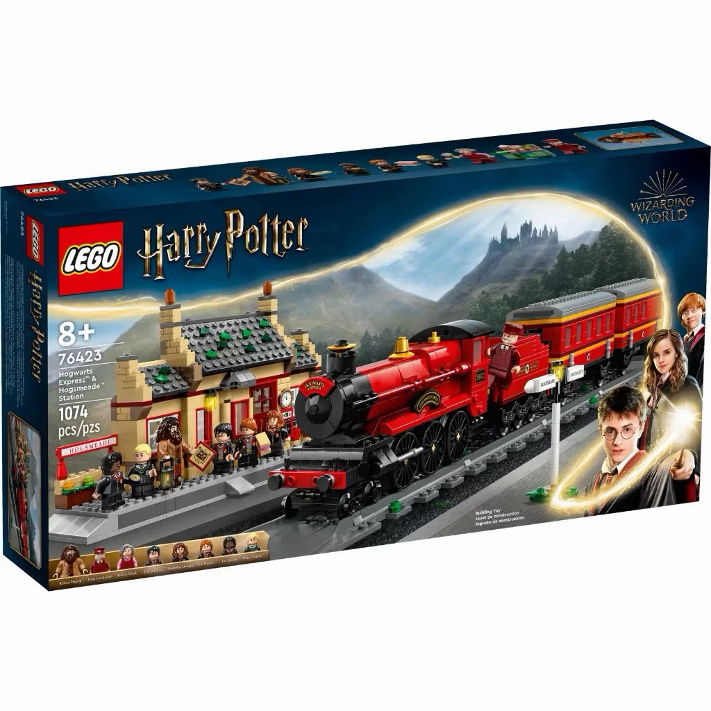 LEGO® 76423 Hogwarts Express ™ Train Set with Hogsmeade Station  กล่องสวย พร้อมส่ง