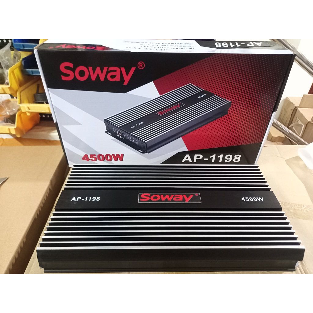 เพาเวอร์แอมป์คลาสดีขับซับเบส ยี่ห้อSOWAY ราคา2890บาท