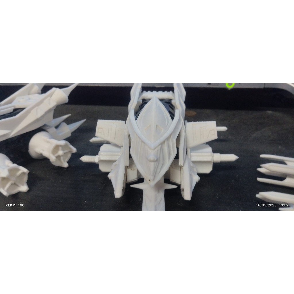 Garuda Eagel  crush gear 3D Print ครัชเกียร์งานพิมพ์ 3D วัสดุ ABS ระบบ FDM (ไม่รวมChassis ในชุด)
