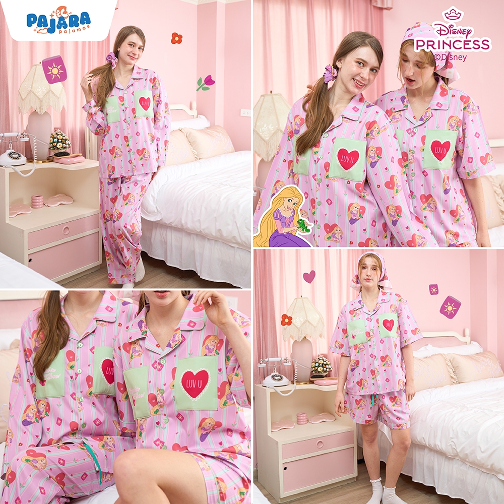 [NEW] ชุดนอน Pajara Pajamas Disney (Neo-Lite) Collection : Disney Princess Enchanted Fairytales  แบรนด์ PAJARA รูปที่ 7
