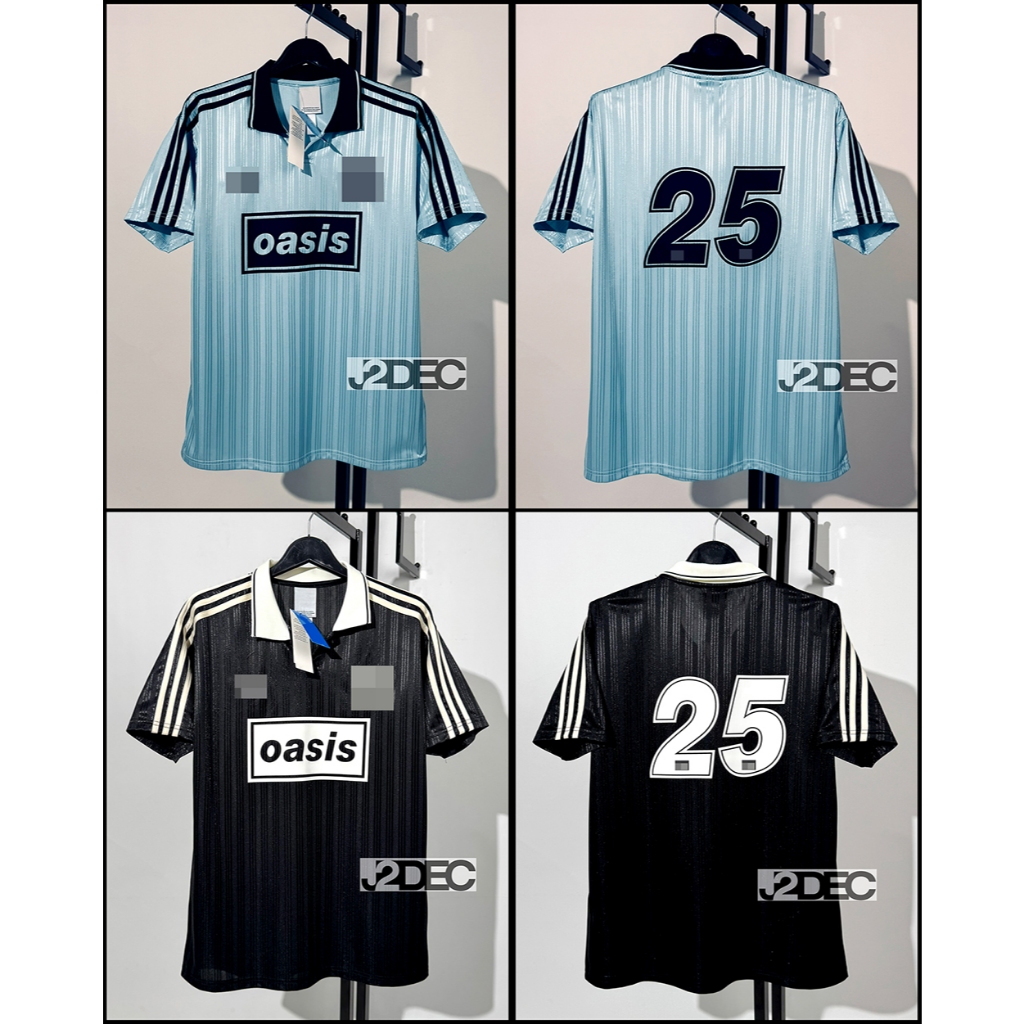 ใหม่ล่าสุด!! เสื้อฟุตบอล Oาดิดาส x oasis Live ปี 2025 สีดำ และ สีฟ้า พร้อมสกรีนเบอร์ 25 ( กล้ารับประกันคุณภาพสินค้า )