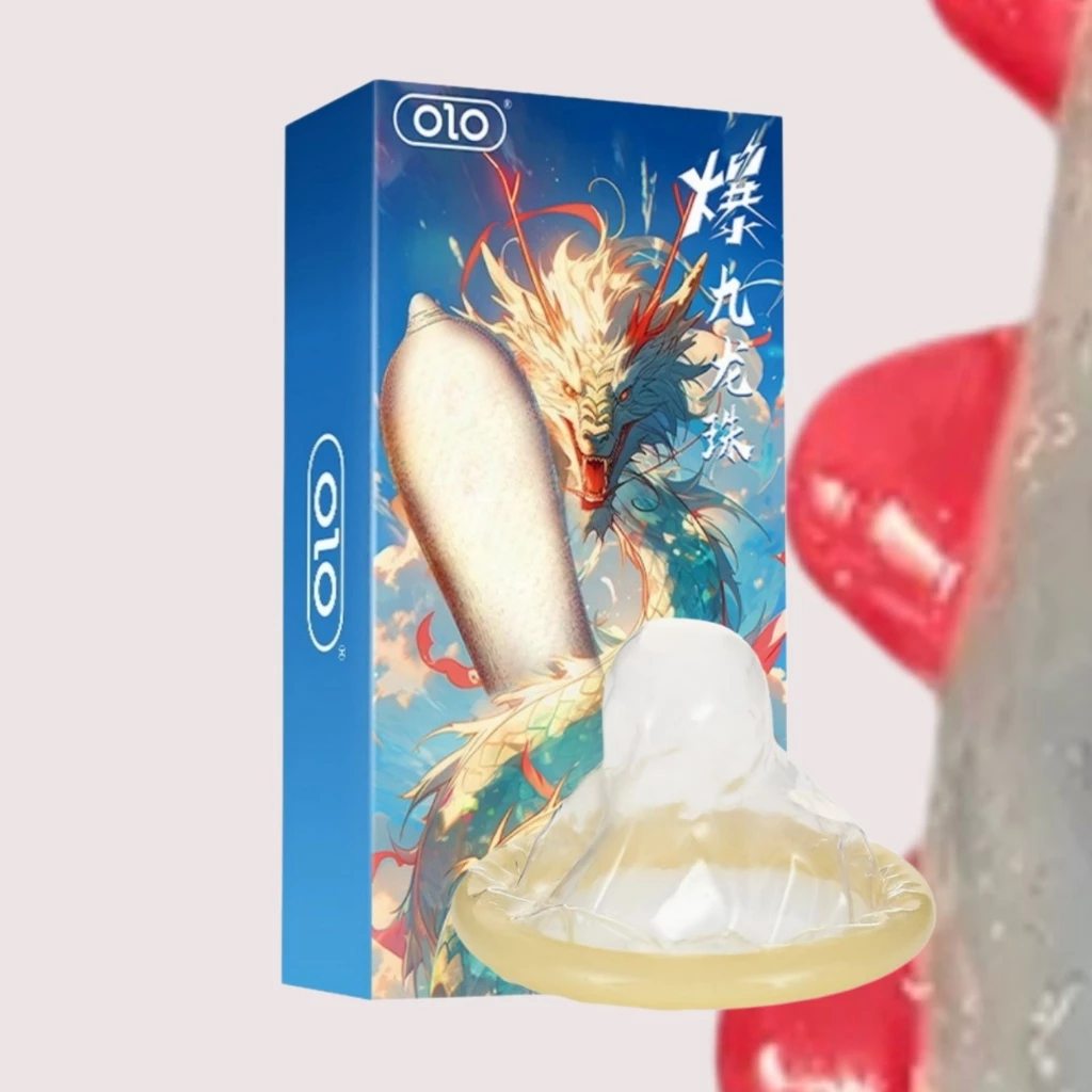 ถุงยางอนามัย OLO / ถุงยางอนามัย / ขนาด 52(condom-Size 52)1 กล่อง