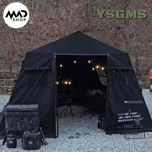 YSGMS รุ่น Y-1 BASE CAMP 210 เต็นท์ Shelter ผ้าTC จากเกาหลี 🇰🇷 เต็นท์ สไตล์ Tactical