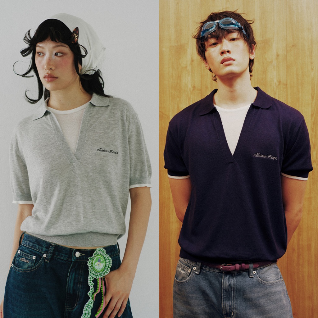 maison KEEPS | Noa Knitted Polo | เสื้อโปโลไหมพรม