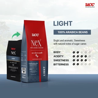 UCC Nex เมล็ดกาแฟคั่วอาราบิก้า 100%