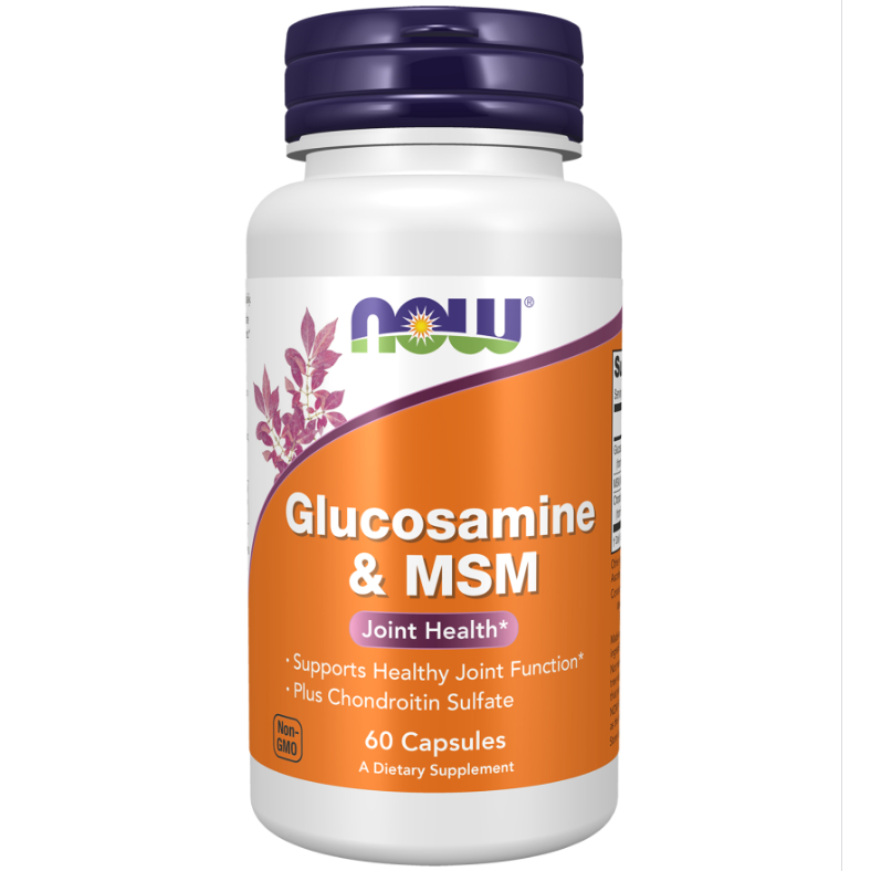 Now Foods Glucosamine & MSM Capsules