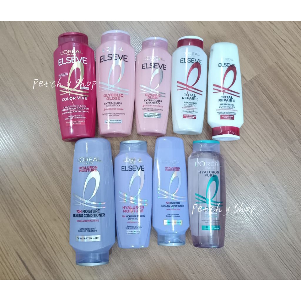 🔥ลอรีอัล ปารีส แชมพู L'Oréal ELSEVE แชมพู/ครีมนวด 410ml./280ml./200ml.