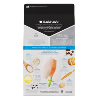 BlackHawk (Original) ขนาด 20 กิโลกรัม อาหารสุนัขเกรดพรีเมี่ยม บำรุงขน /ลดอาการคัน /แพ้โปรตีนจากเนื้อไก่