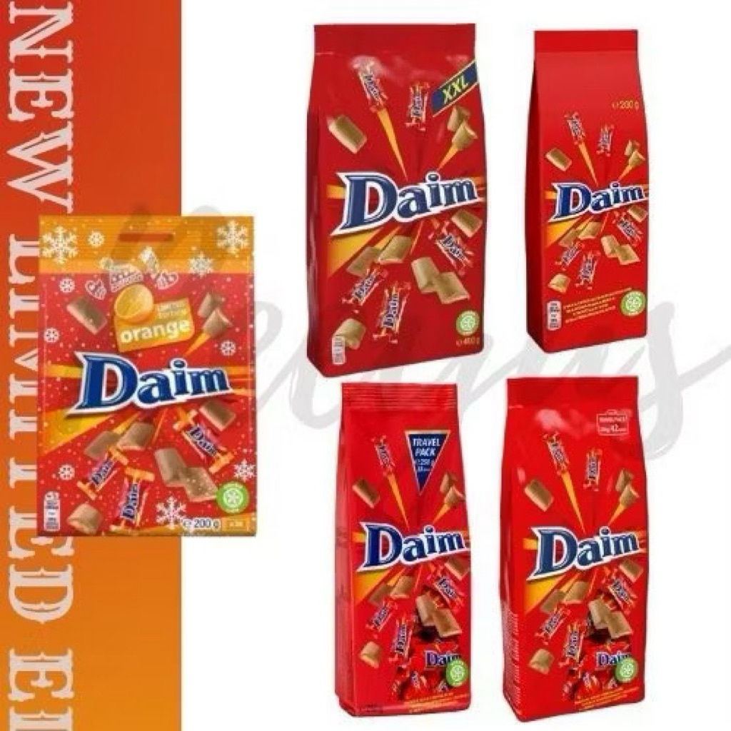 Daim ช็อกโกแลตสอดไส้คาราเมล 200g