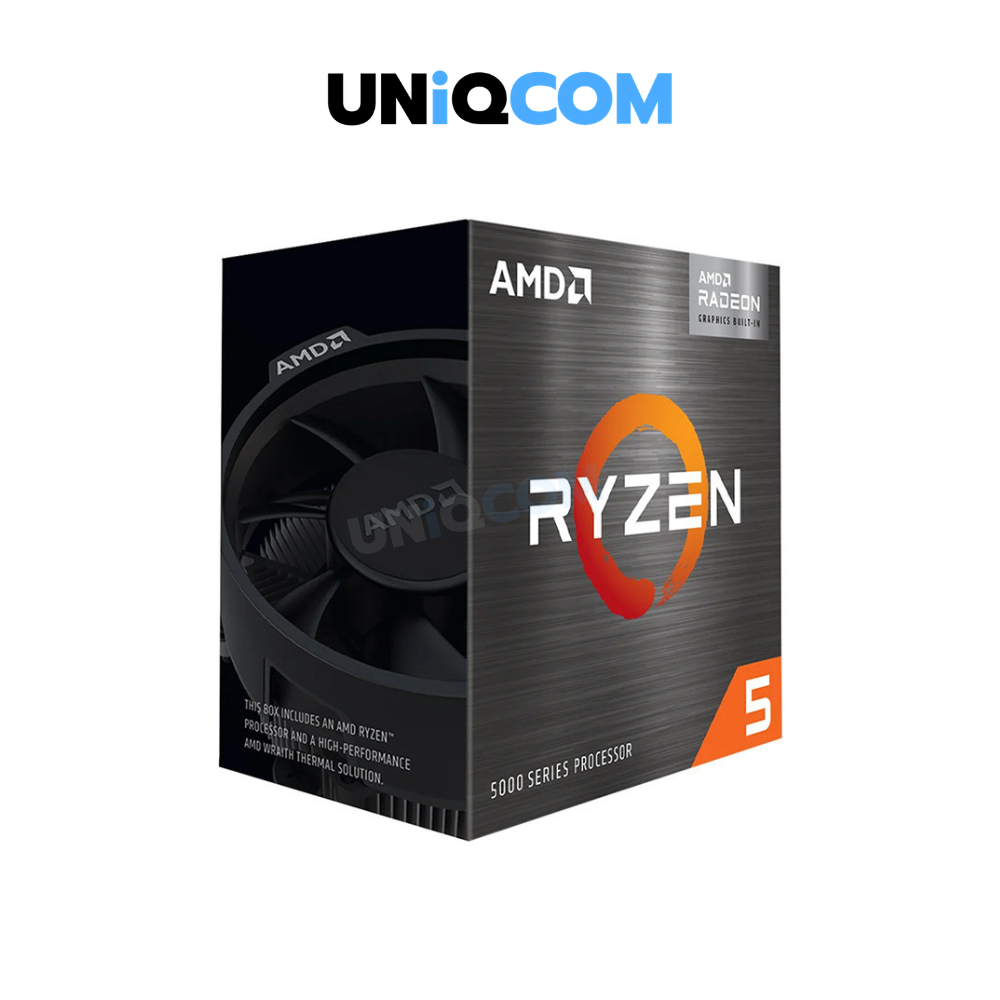 ซีพียู (cpu) UNIQCOM AMD AM4 RYZEN 5 5600GT 3.6GHz 6C 12T