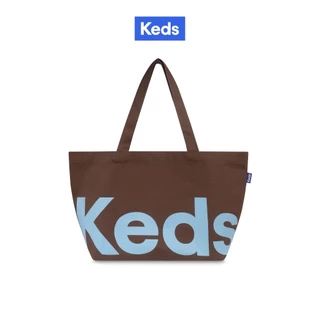 KEDS กระเป๋ามีซิป รุ่น THE KEDS BAG สีช็อกโกแลต บลูเบอร์รี่ ( KS26ACB01027 )