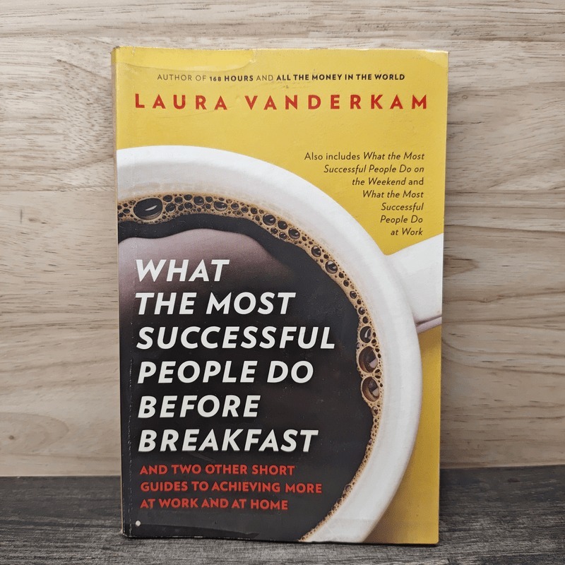 ⭐What the Most Successful People Do Before Breakfast - Laura Vanderkam 🏷️1161114