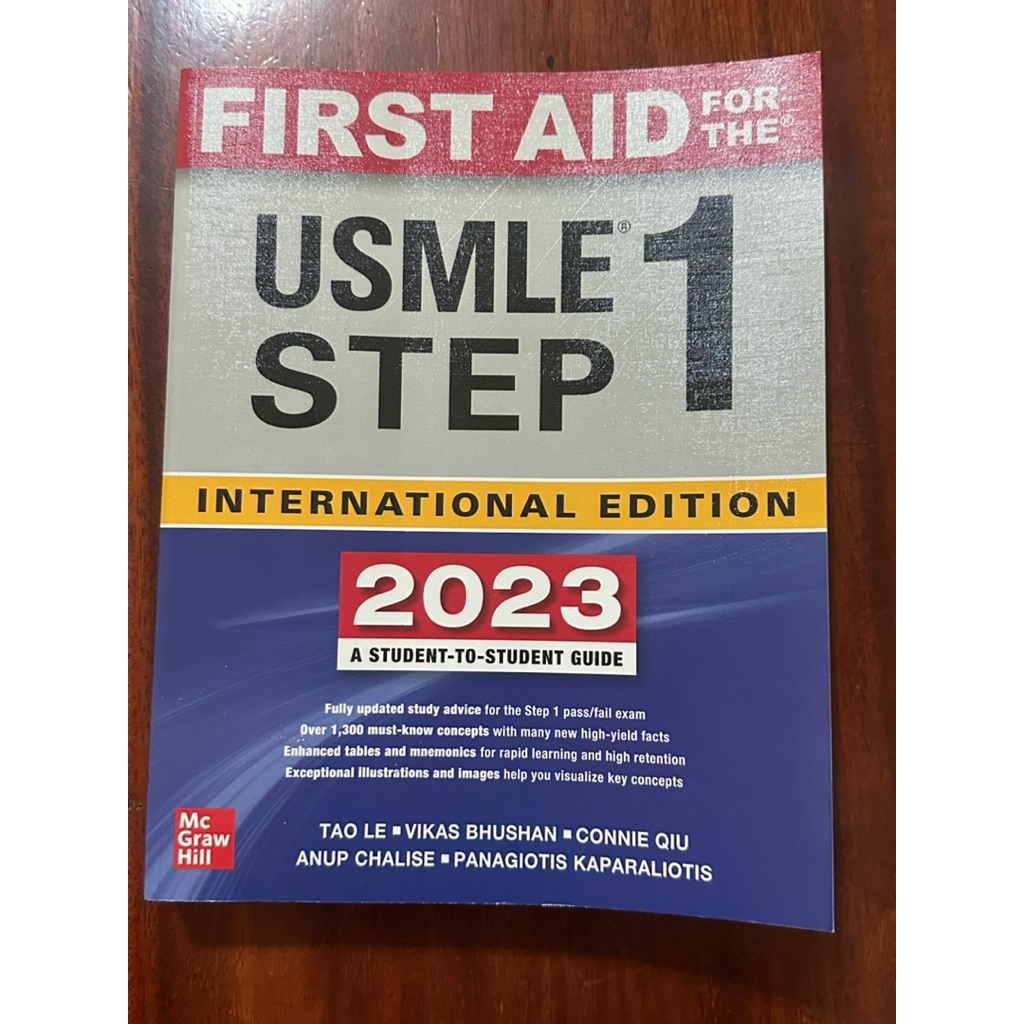 FIRST AID FOR THE USMLE STEP 1 2023 มือสอง
