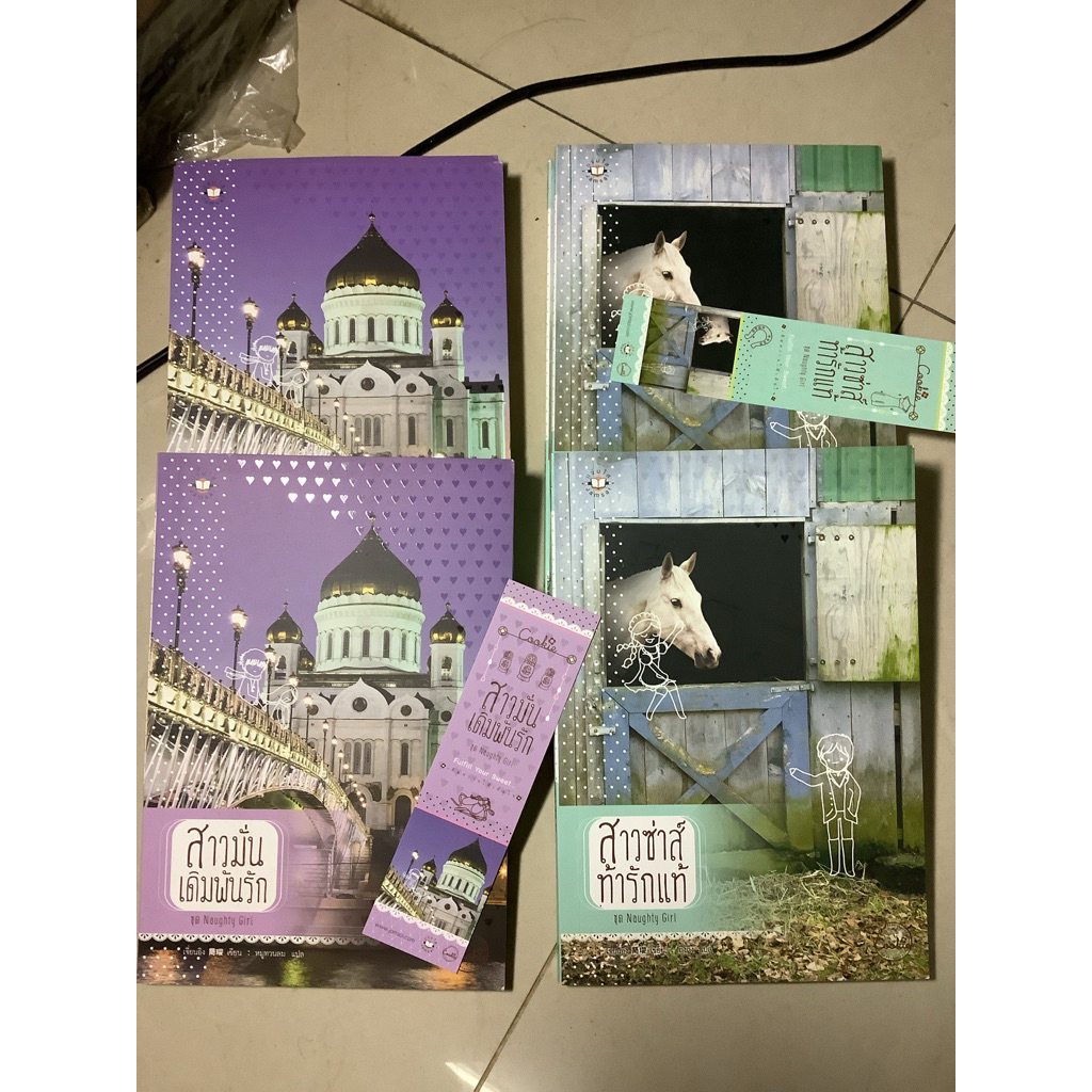 69/  มือ1 Cookie ชุด Naughty girl หนังสือนิยายแปลไตหวัน สาวมั่นเดิมพันรัก สาวซ่าส์ท้ารักแท้ โดย เจี่
