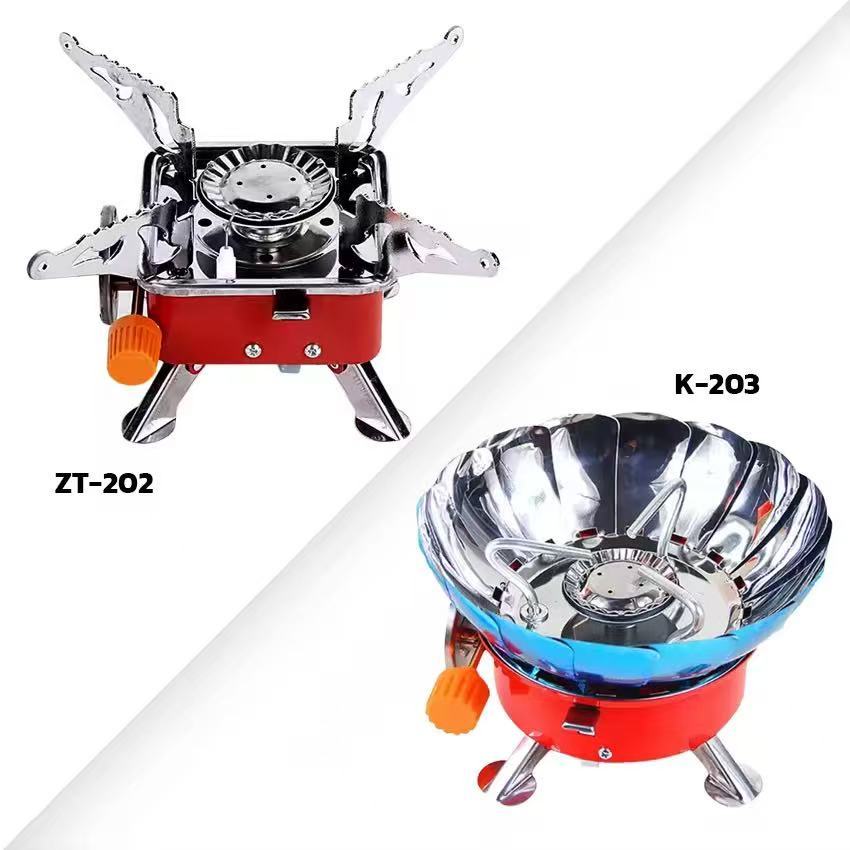 Ready to send: portable gas stove, foldable gas stove, mini gas stove with bag, windproof gas stove,