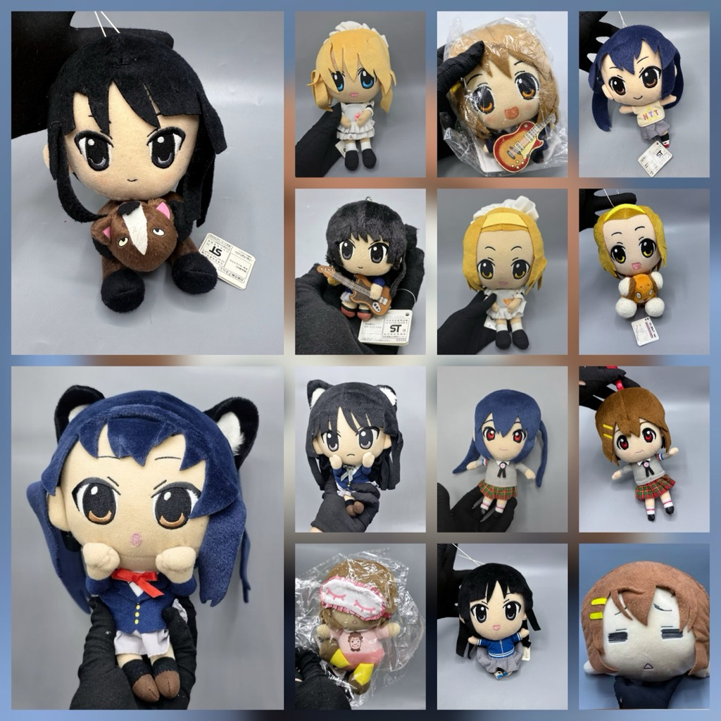(พร้อมส่ง/แท้✅️) ของสะสม อนิเมะ K ON เคอง ตุ๊กตา yui mio ritsu azusa ยุย มิโอั ริตสึ อาสึซะ เคอง K-on เค อง rio yui rits