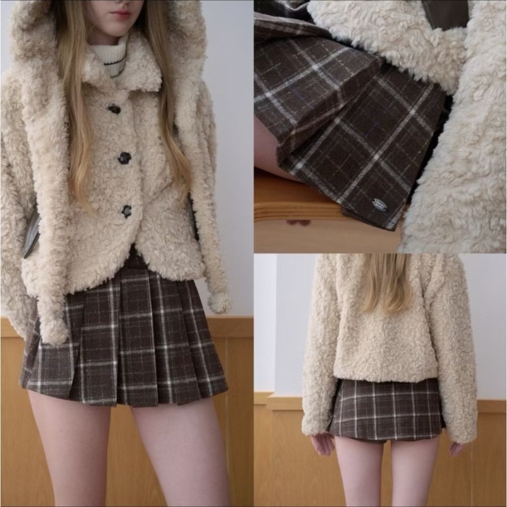 umore.made   กระโปรงสั้น  (ไม่เคยใส่ แค่ซัก) พร้อมส่ง