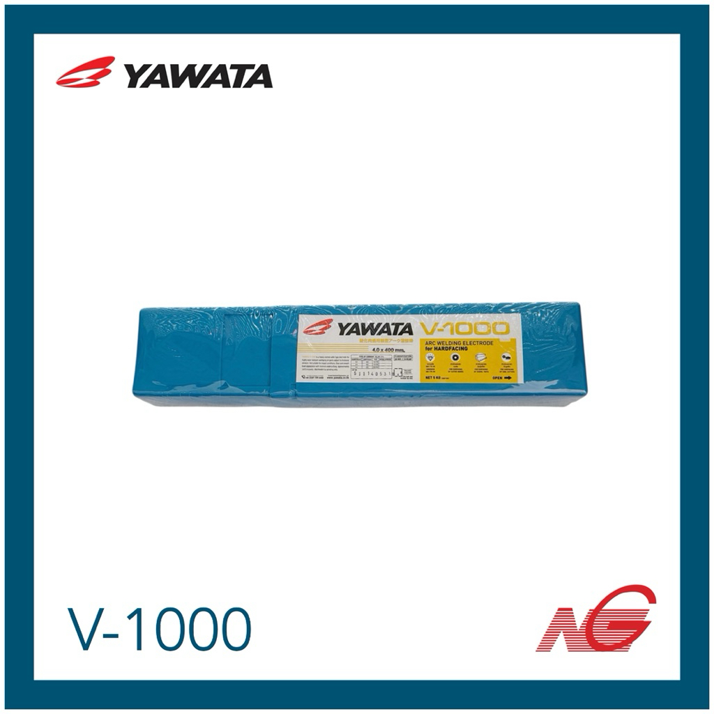 YAWATA ยาวาต้า ลวดเชื่อม V-1000 4.0 ราคาต่อ 1 ห่อ/5kg.