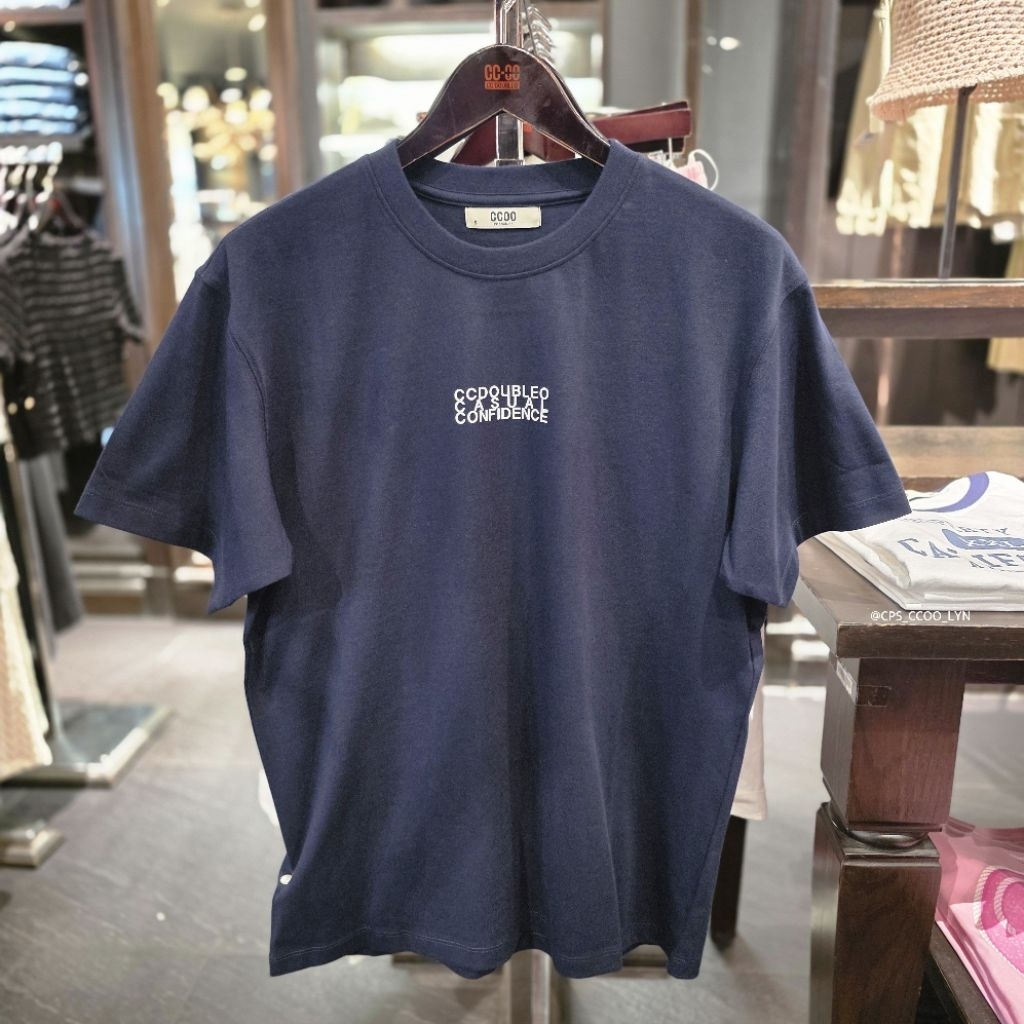 🛍 เสื้อยืด CC DOUBLE O CCOO ผู้ชาย คอลใหม่ล่าสุด ของแท้💯% จัดส่งพร้อมถุงShop