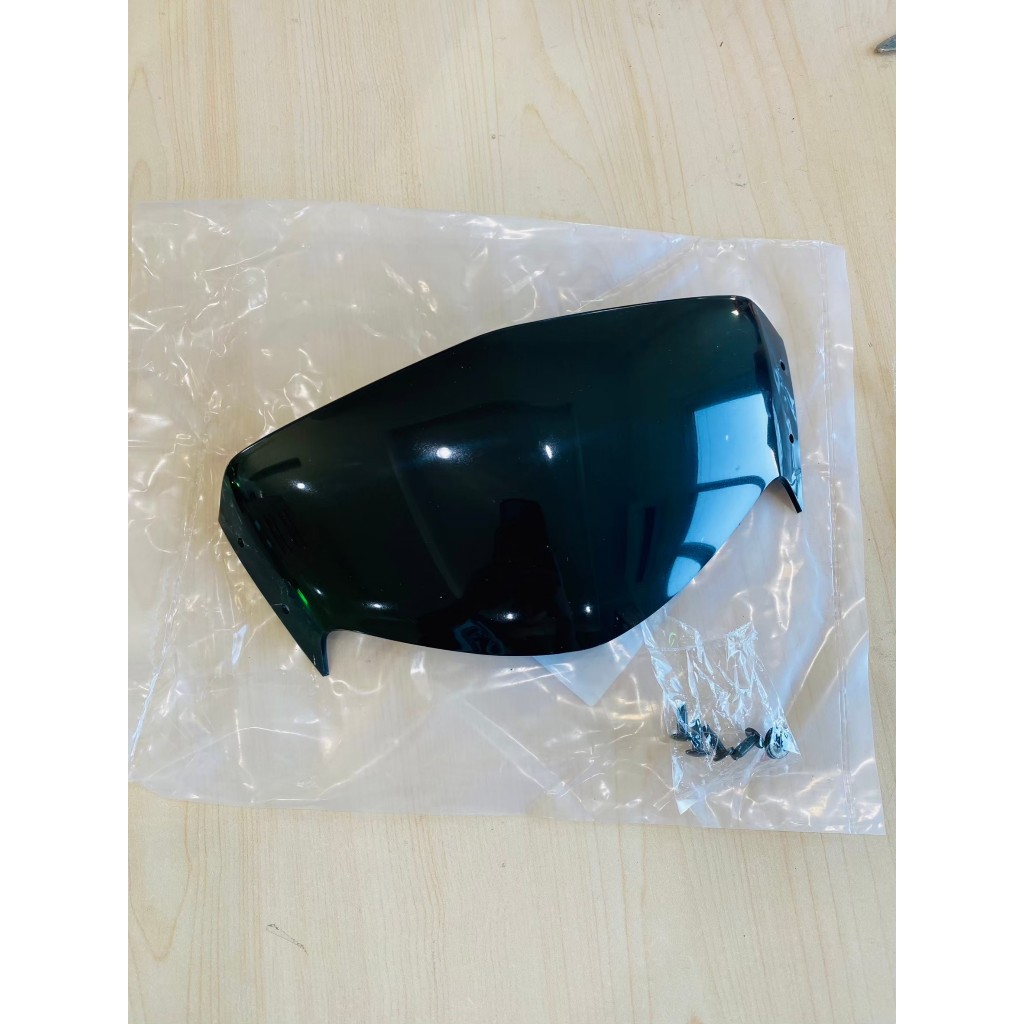 (BK) ฝาครอบไฟหน้า ชิวหน้า บังไมล์ Wave 125i เวฟ 125i ไฟเลี้ยวบังลม (พร้อมหมุดล็อค) (ปี 2005-2010)