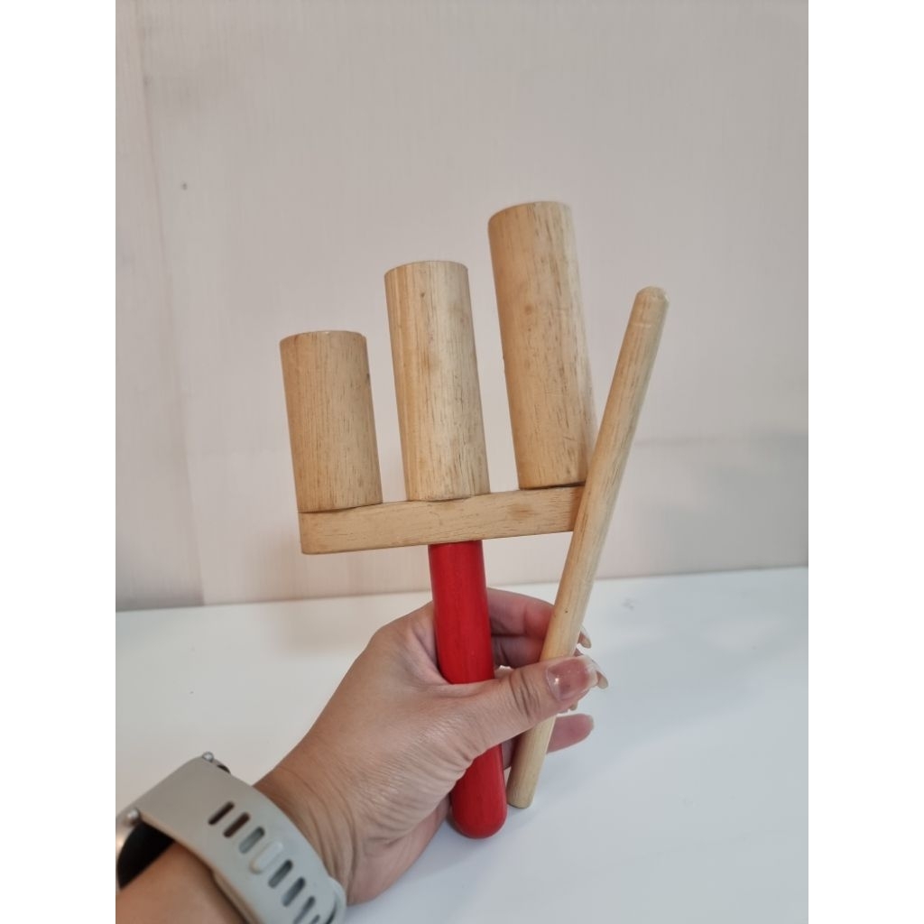 มือสอง✌️​เกราะไม้ดนตรี (Tone Block) หรือ Wood Block