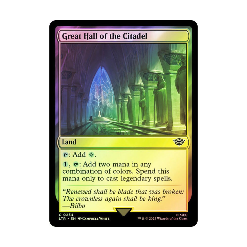 [MTG] Great Hall of the Citadel [LTR] [LAND] [C] - Magic the Gathering SINGLES