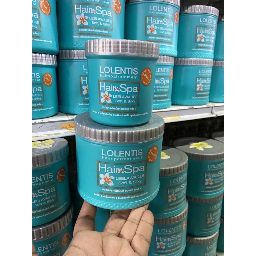 ลอเลนติส แฮร์สปา ทรีทเมนท์นาโน หมักผม Lolentis hair spa บำรุงเส้นผมที่แห้งเสียอย่างล้ำลึก ใหญ่1000kg