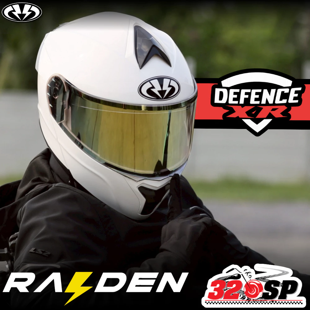 หมวกกันน็อคยกคาง RAIDEN DEFENCE XR / FX thumbnail 9