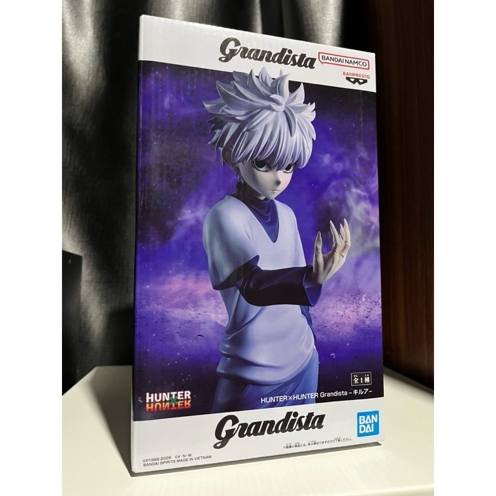 ฟิกเกอร์ Hunter x Hunter Grandista - Killua ผลิตโดย Banpresto (Bandai Spirits)