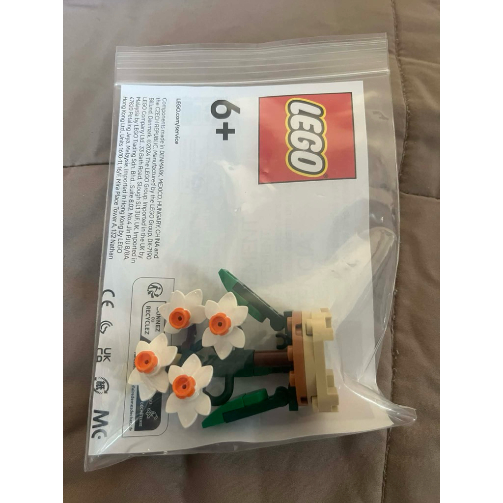 lego micro orchid ของแท้ 100% มือหนึ่ง￼พร้อมแบบต่อ