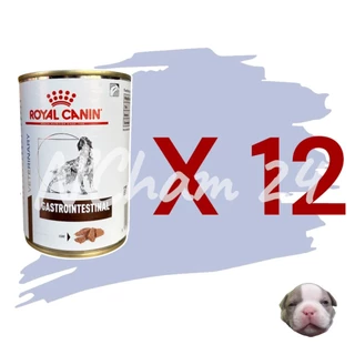 โปรดอ่านก่อนสั่ง Royal Canin Gastrointestinal 400g *12 กระป๋อง อาหารเปียกสุนัข การดูดซึมอาหารผิดปกติ