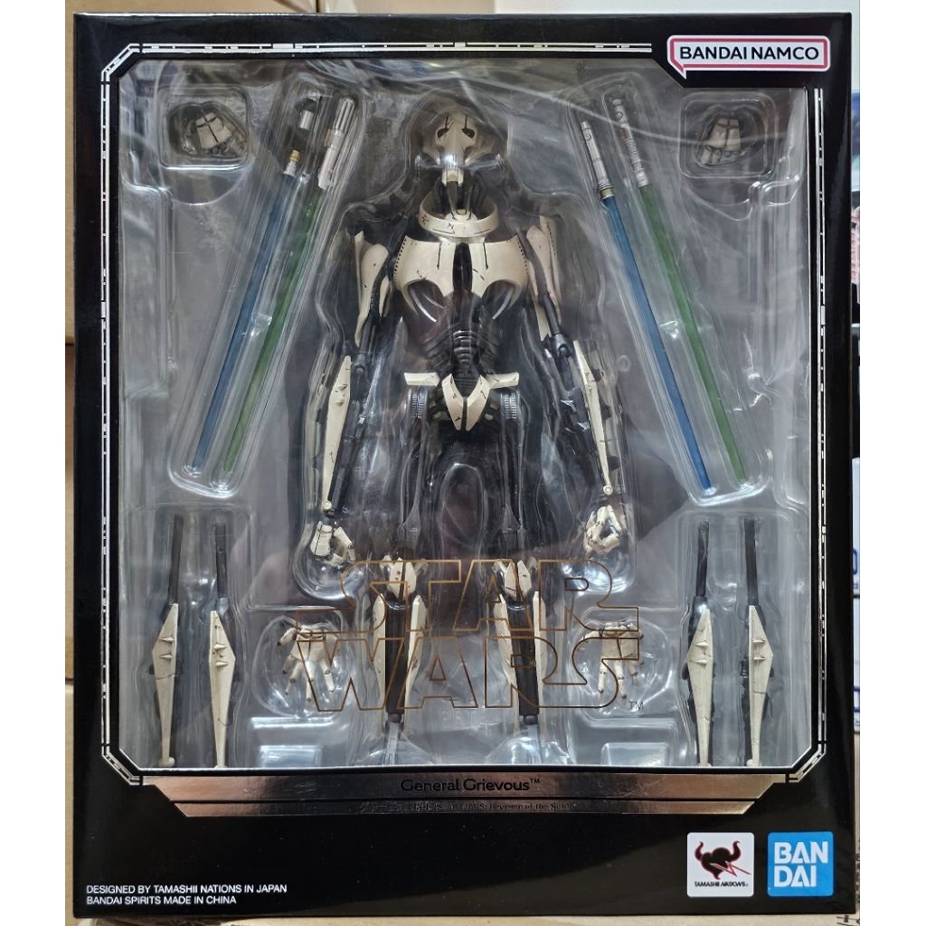 [พร้อมส่ง/มือ 1] S.H.Figuarts General Grievous (STAR WARS: Revenge of the Sith) 	4573102687500