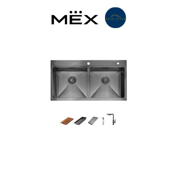 MEX ซิงค์ฝัง 2 หลุม ST982GM
