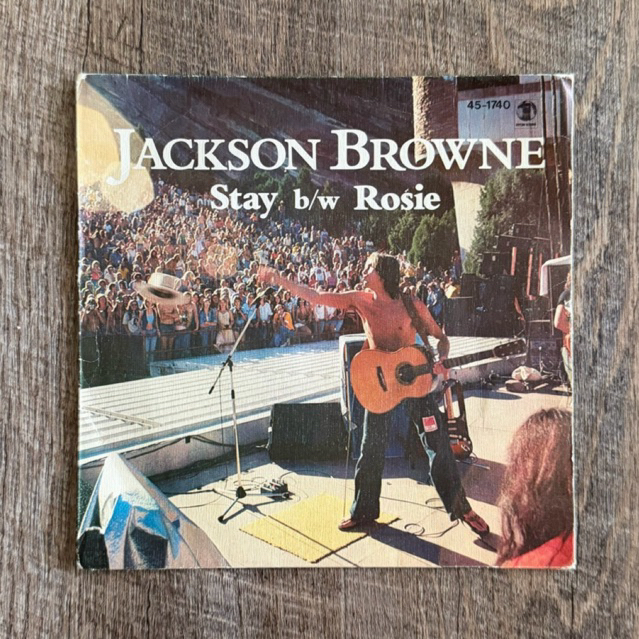 แผ่นเสียง Jackson Browne - Stay vinyl lp 7”(VG+)
