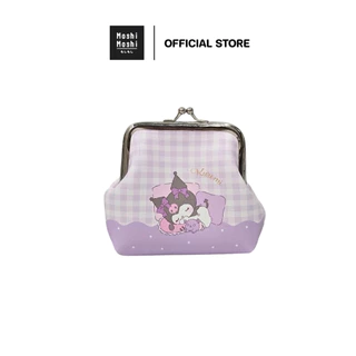 Moshi Moshi กระเป๋าเศษสตางค์ กระเป๋าปิ๊กแป๊ก ลาย Kuromi ลิขสิทธิ์แท้จากค่าย Sanrio รุ่น 6100007581-7582