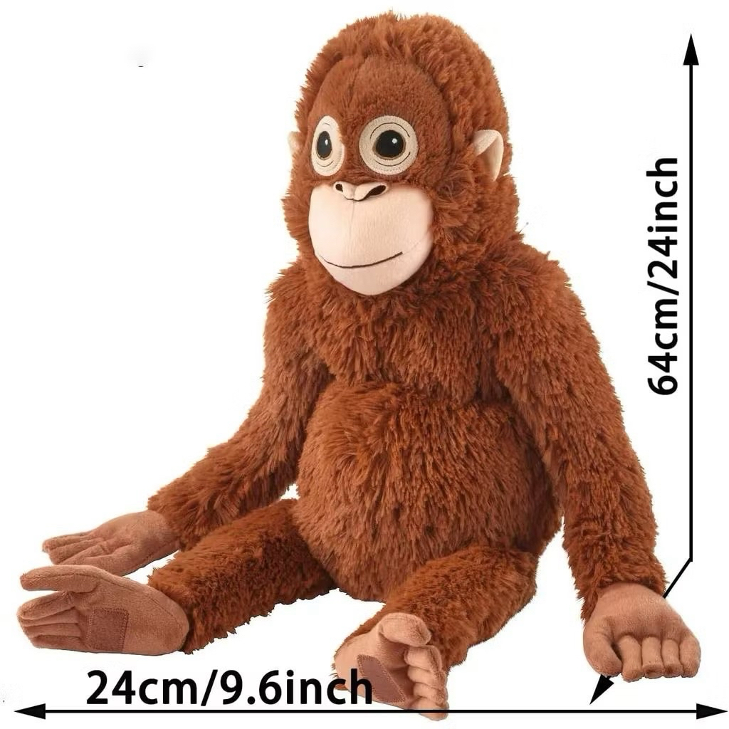 [ พร้อมส่ง ] パンチくん ตุ๊กตาลิงขนาดใหญ่ 66 เซน มัมหมีพันช์คุง ห้อยหลังได้ Punchi-kun ตุ๊กตาแม่ลิง ตุ๊กตาลิง