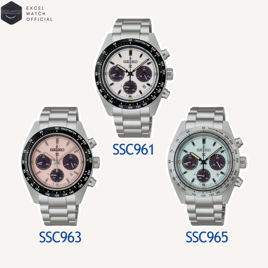 Seiko ไซโก้ SSC961P นาฬิกาจับเวลาโครโนกราฟ