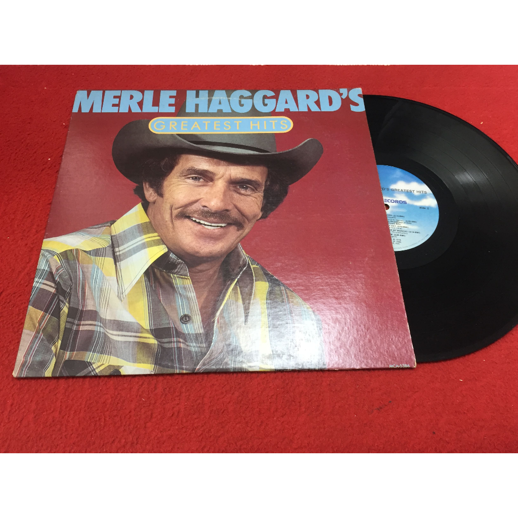 Merle Haggard's Greatest Hits -  Merle Haggard ขนาด 12 นิ้ว LP ร้าน PinHaiMusic B106