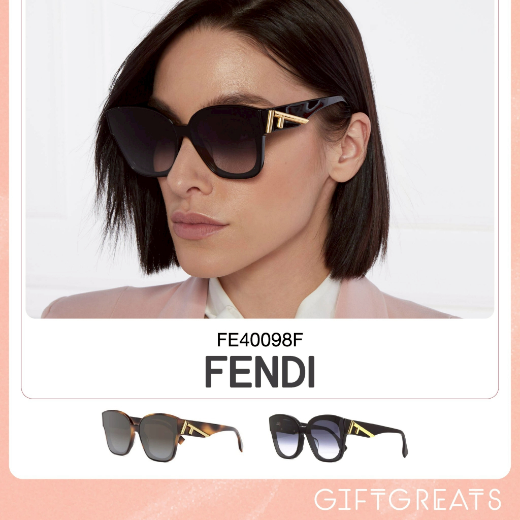 แว่นกันแดด Fendi รุ่น FE40098F Sunglasses