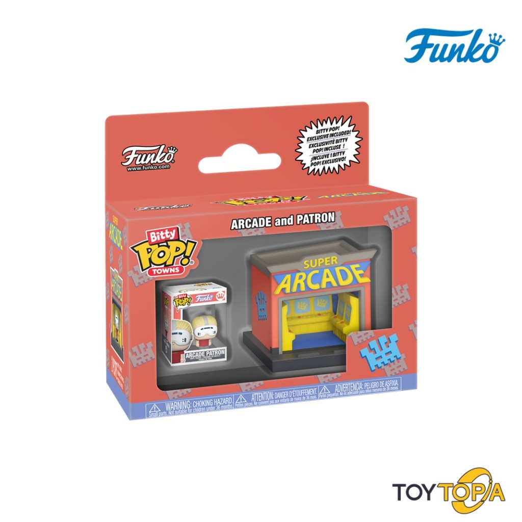 (93093) Arcade Patron Bitty POP! Town: Bitty City by Funko