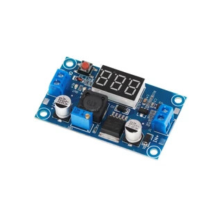 Step Down LM2596 XL4016 DC-DC Module Adjustable Buck Converter พร้อมโวลต์มิเตอร์ LED