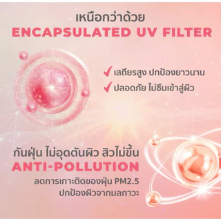 [30ml./50ml.] Her Hyness HYA+ Water กันแดดเนื้อน้ำสูตรคลีนที่เบาที่สุด! อัปเกรดการปกป้องยาวนานกว่าเดิม 10 เท่า*
