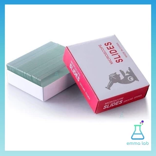 กระจกสไลด์สำหรับกล้องจุลทรรศน์ กระจกสไลด์ใส กระจกสไลด์ริมฝ้า สไลด์ ใส ริมฝ้า Microscope Slides Clear 7101 Frosted 7105
