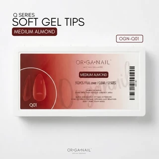 Organail เล็บปลอม Soft Gel Tips กล่องขาว PVC 552 ชิ้น