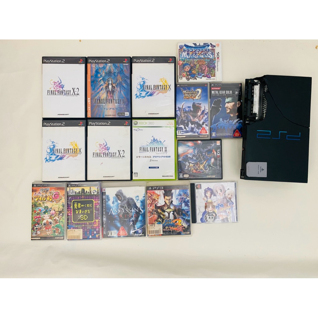 ปล่อยแผ่นเกมส์แท้มีคู่กล่องแท้เดิมแผ่นสวย ps3 ps2 psp 3ds xbox360 pspเมมโมรี่การ์ด ps1