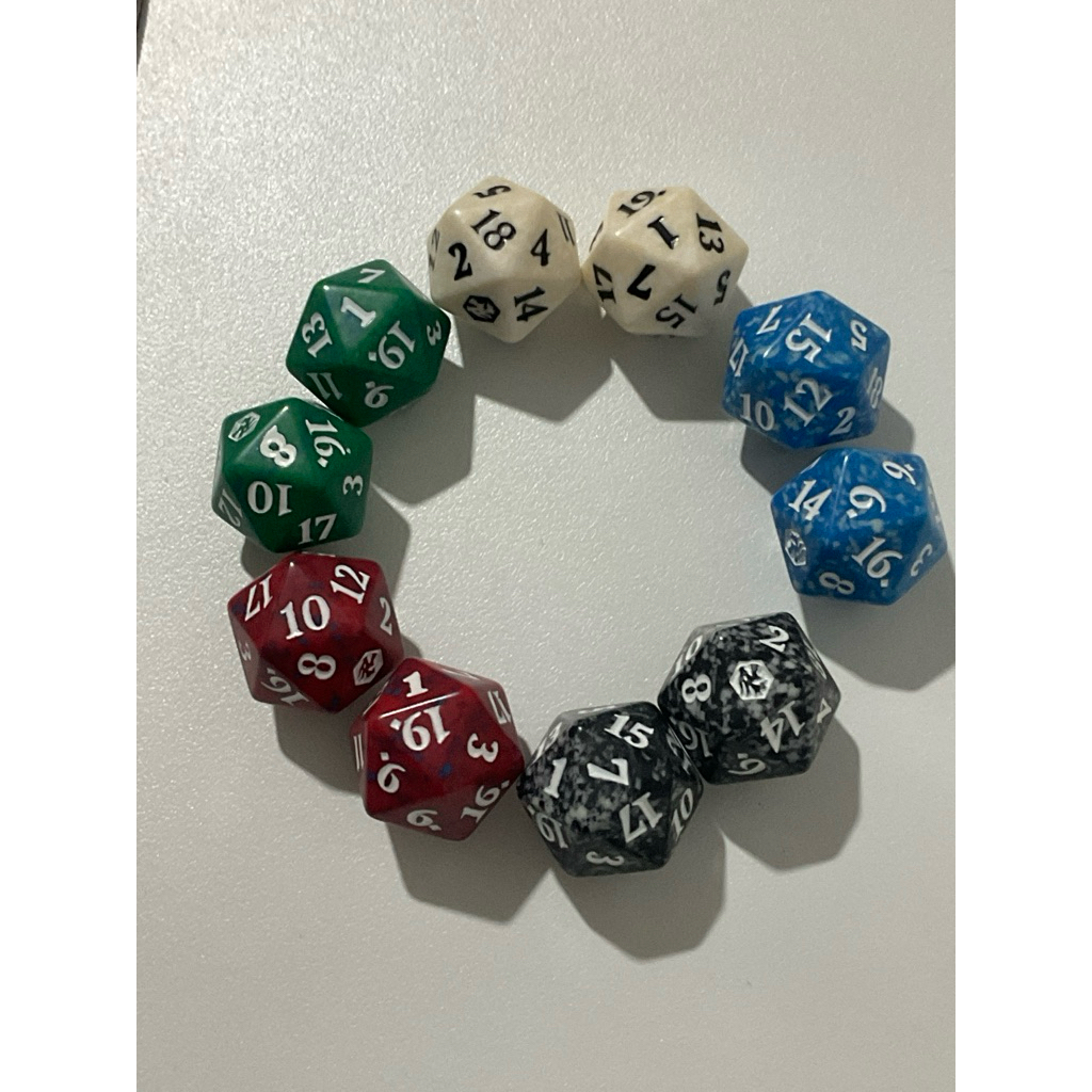 Magic the gathering : D20 dice