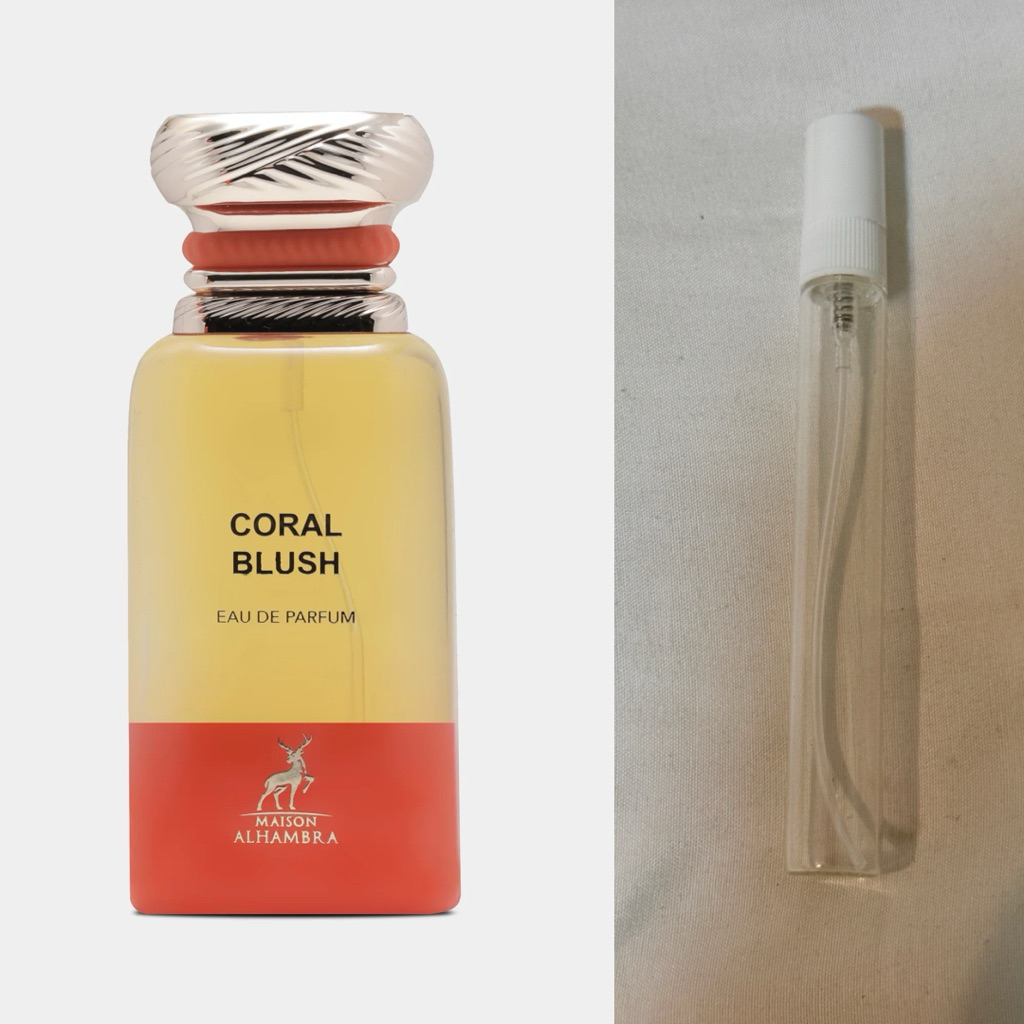 Coral Blush Maison Alhambra for women and menแบบแบ่ง10มล